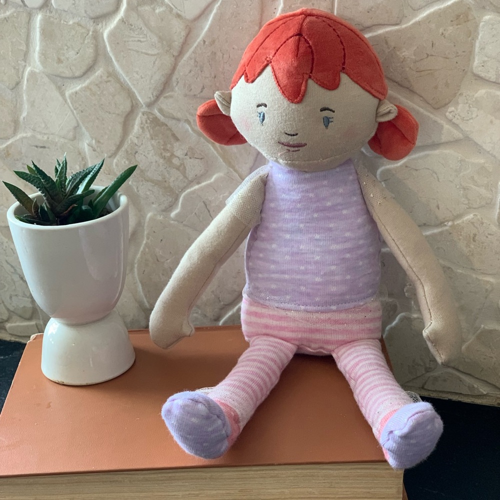 DEMDACO | Strong Beautiful Red Haired Girl Doll.